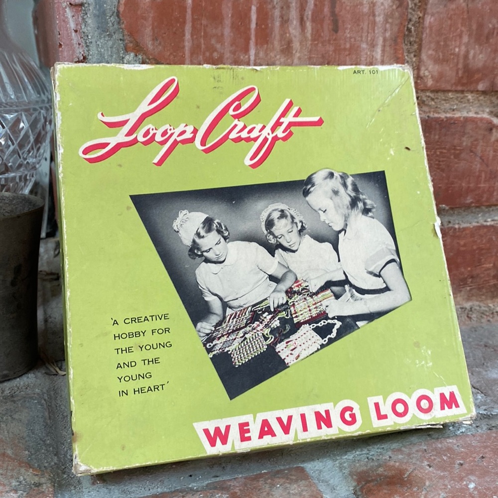 Loops Craft vintage hand weaving loom